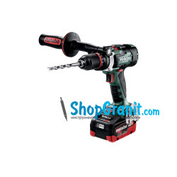 Аккумуляторная дрель-шуруповерт METABO BS 18 LTX-3 BL I (602354660) 18V 2x5.5Ah LiHD, Зарядное устройство ASC 145, пластиковый кофр