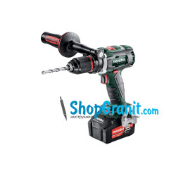 Аккумуляторная дрель-шуруповерт METABO BS 18 LTX BL I (602350650) 18V 2x5.2Ah Li-Ion, Зарядное устройство ASC 55, metaBOX 145 L