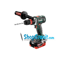 Аккумуляторная дрель-шуруповерт METABO BS 18 LTX BL Q I (602351660) 18V 2x5.5Ah LiHD, Зарядное устройство ASC 145, metaBOX 145 L