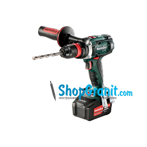 Аккумуляторная дрель-шуруповерт METABO BS 18 LTX Quick (602193500) 18V 2x4Ah Li-Ion, Зарядное устройство ASC 55, metaBOX 145 L