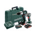 Аккумуляторная ударная дрель METABO SB 18 LT Set (602103610) 18V 2x2Ah Li-Ion, Зарядное устройство ASC 55, Пластиковый кофр, с аккумуляторной лампой ULA-LED и коробкой с насадками SP (15 шт.)