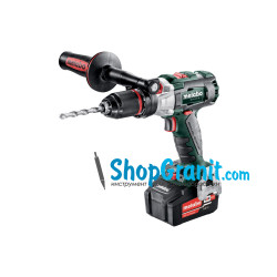 Аккумуляторная ударная дрель METABO SB 18 LTX BL I (602352650) 18V 2x5.2Ah Li-Ion, Зарядное устройство ASC 55, metaBOX 145 L