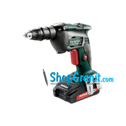 Аккумуляторный шуруповерт для гипсокартона METABO SE 18 LTX 6000 (620049500) 18V 2x2Ah Li-Ion, Зарядное устройство ASC 55, пластиковый кофр