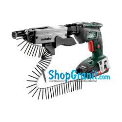 Аккумуляторный шуруповерт для гипсокартона METABO SE 18 LTX 6000 + SM 5-55 (620049510) 18V 2x2Ah Li-Ion, Зарядное устройство ASC 55, пластиковый кофр