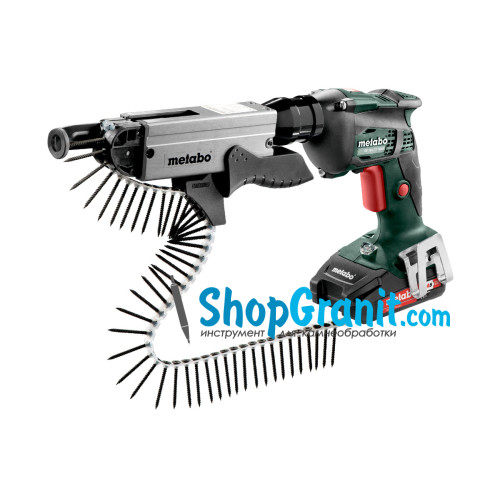 Аккумуляторный шуруповерт для гипсокартона METABO SE 18 LTX 6000 + SM 5-55 (620049510) 18V 2x2Ah Li-Ion, Зарядное устройство ASC 55, пластиковый кофр