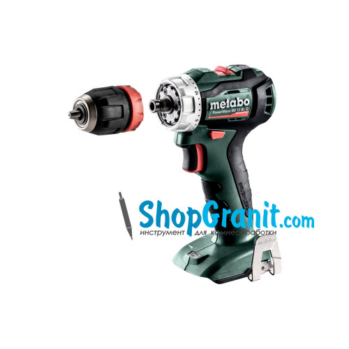 Аккумуляторная дрель-шуруповерт METABO PowerMaxx BS 12 BL Q (601039890) 12V, картонная коробка