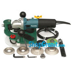 Кромкообрабатывающий модуль МКМ "СТЕЛС" с болгаркой Makita 9565 CVR и фрезами
