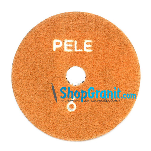Гнучке полірувальне коло Pele № 6 100мм товщина 1.2мм алмазні черепашки, алмазні липучки, джепі, флекси, АГШК для каменю, граніту, мармуру, керамограніту