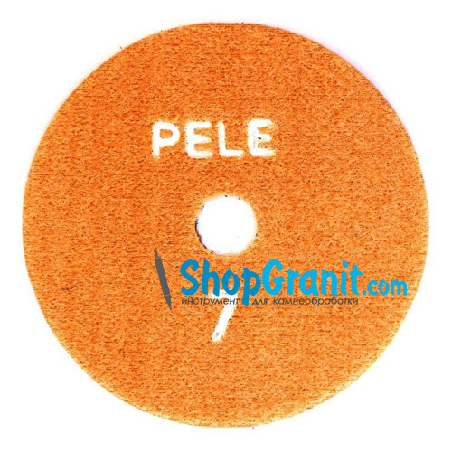 Гнучке полірувальне коло Pele № 7 100мм товщина 1.2мм алмазні черепашки, алмазні липучки, джепі, флекси, АГШК для каменю, граніту, мармуру, керамограніту