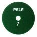 Гнучке полірувальне коло Pele № 7 100мм товщина 2мм алмазні черепашки, алмазні липучки, джепі, флекси, АГШК для каменю, граніту, мармуру, керамограніту