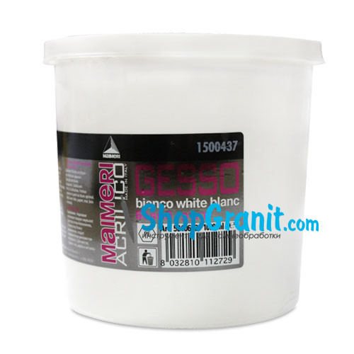 Грунт Acrilico Gesso білий Maimeri 693 1000мл для акрилових, масляних, акварельних фарб