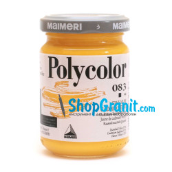 Краска акриловая желтая (кадмий желтый средний) polycolor 140мл 083