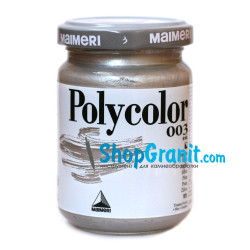 Краска акриловая серебро polycolor 140мл 003