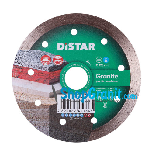 Алмазний вiдрiзний круг, диск DiStar 1A1R 125x1,4x10x22,23 Granite -11115034010- Мармур, Граніт