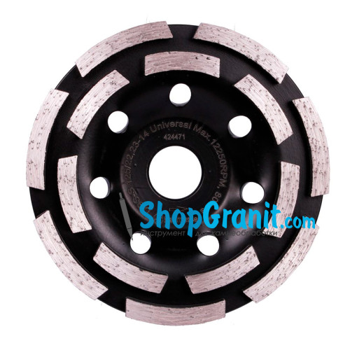 Фреза алмазна Baumesser DGS-S 125/22,23-14 Baumesser Beton UNI -97015495010- Бетон неармований