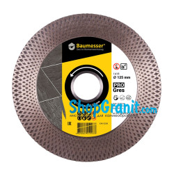 Алмазный отрезной круг, диск Baumesser 1A1R 125x2,0x8/20x22,23 PRO Gres