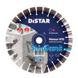 Алмазный отрезной круг, диск DiStar 1A1RSS/C3-W 230x2,6/1,6x15x22,23-28 Meteor H15