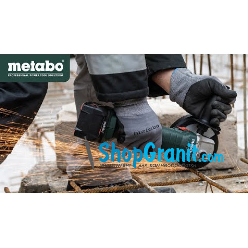 Акумуляторна кутова шліфмашина (болгарка) Metabo W 18 L 9-115 (602246850)