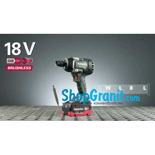 Акумуляторний ударний гайковерт Metabo SSW 18 LTX 800 BL (602403650)