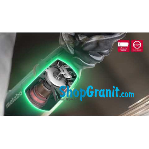 Кутова шліфмашина (болгарка) Metabo WEV 17-125 Quick (600516000)