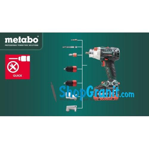 Акумуляторний дриль-шуруповерт Metabo BS 18 LT Quick (602104500)