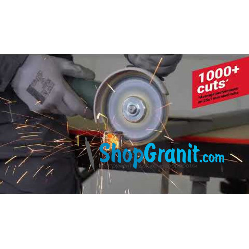 Круг алмазний вiдрiзний Baumesser 1A1R V 125x1,5/1,2x2,5x22,2 Metal CUT -910315550010- Сталь